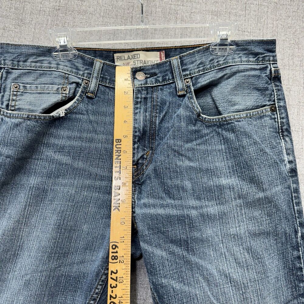 Levis 559 Jeans Men's 33x34 Relaxed Fit Straight Leg - Picture 5 of 14